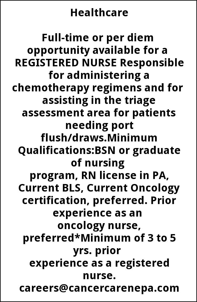 Perioperative Nurse Resume Examples Free To Try Today