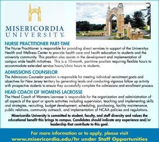 Hr Jobs In Dallas >> Professional Counselor Misericordia University Dallas Pa Hr Jobs In Dallas >> Professional Counselor Misericordia University Dallas Pa